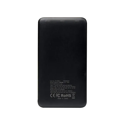 10,000 mAh Power Bank With Integrated Cables