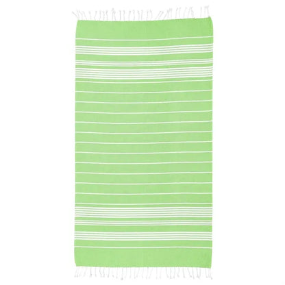 Recycled Beach Blanket With Tassel Fringe