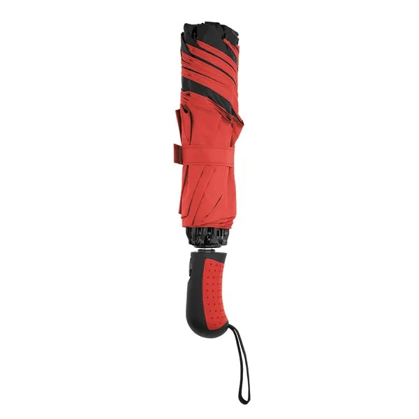 46" Arc Two-Tone rPET Inversion Umbrella