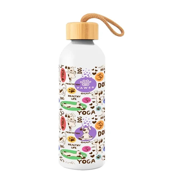 25 Oz. Full Color Blaire Recycled Aluminum Bottle With Ba...