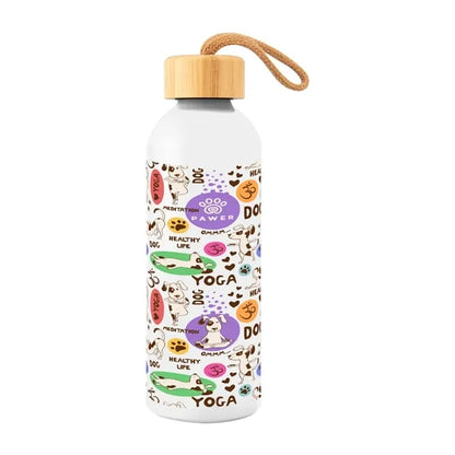25 Oz. Full Color Blaire Recycled Aluminum Bottle With Ba...