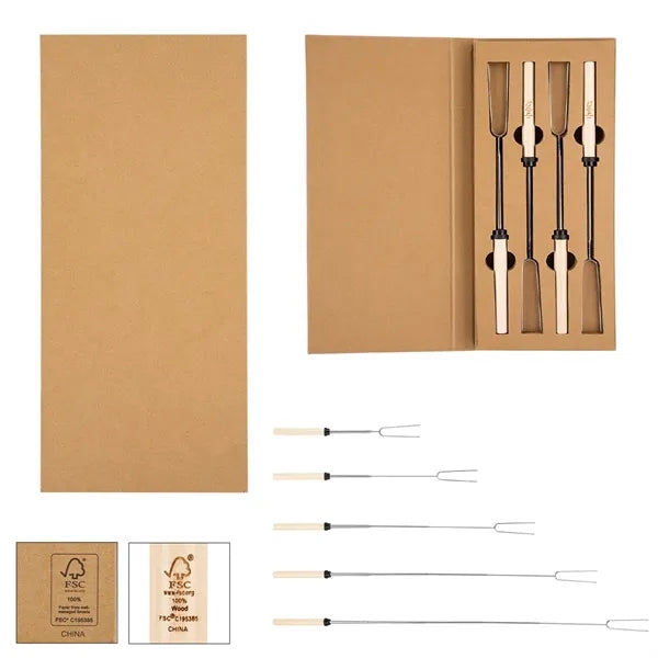Hot Dogs 7 S'Mores Skewer Set