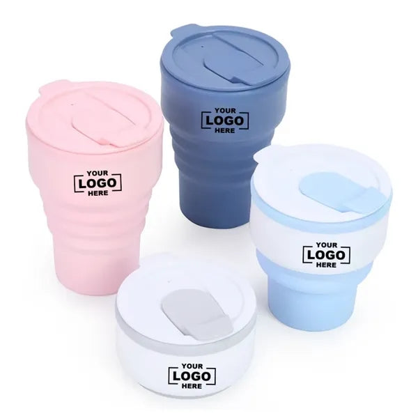 Collapsible Silicone Camping Cups 16oz