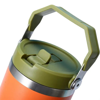 30oz Flip Straw Tumbler with Handle
