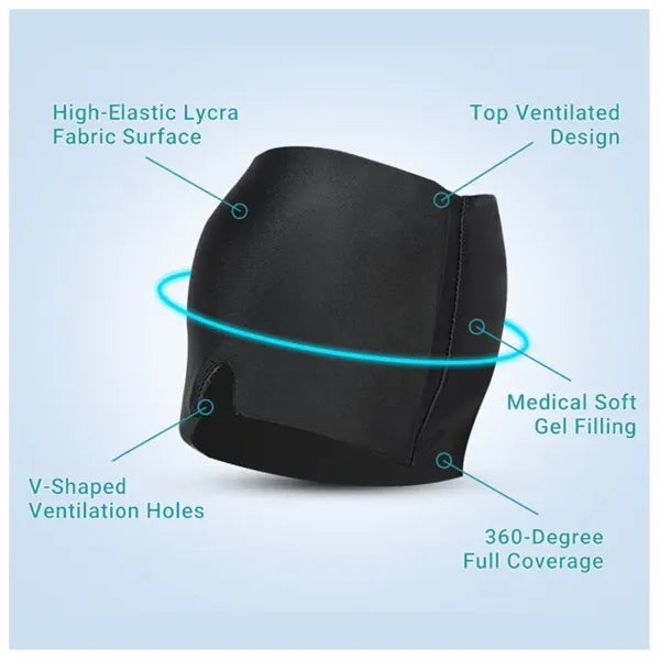 Gel Ice Migraine Headache Relief Cap
