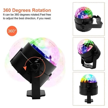 Multi-Functional Disco Light RGB LED Stage Party Lamp