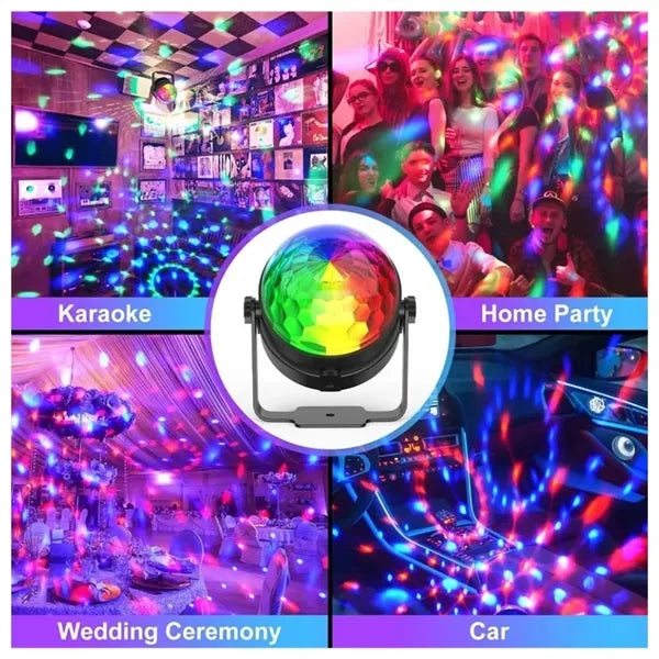 Multi-Functional Disco Light RGB LED Stage Party Lamp