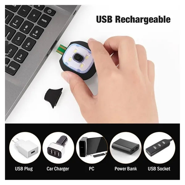 Rechargeable Headlamp Beanie Cap