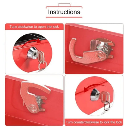 Cash Box with Lock Slot