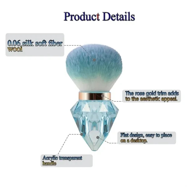 Nail Arts Dust Powder Remover Brush