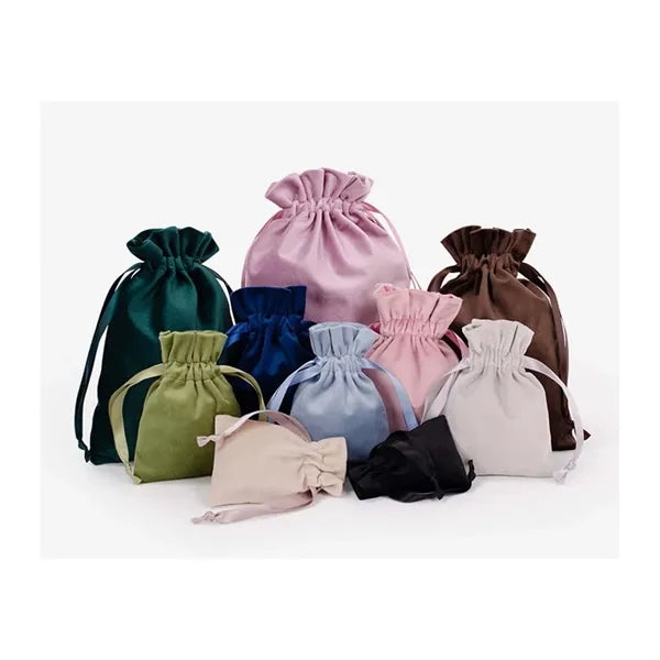 Drawstrings Velvet Gift Bag