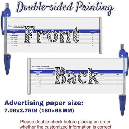 Custom Imprinted Banner Pen