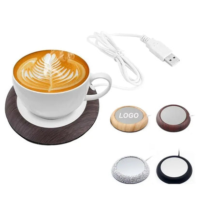 USB Wood Grain Cup Warmer