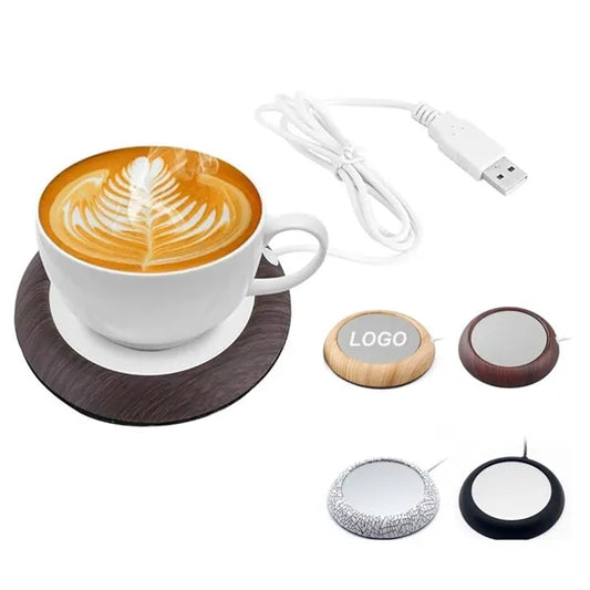 USB Wood Grain Cup Warmer