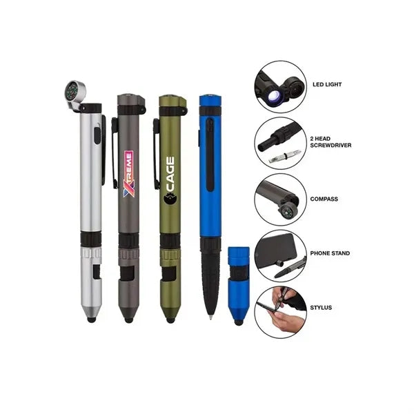 Customized Multifunctional LED Lighted Pen