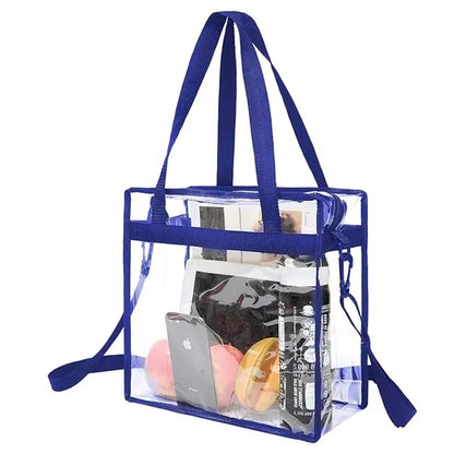 Clear Tote Bag with Zipper