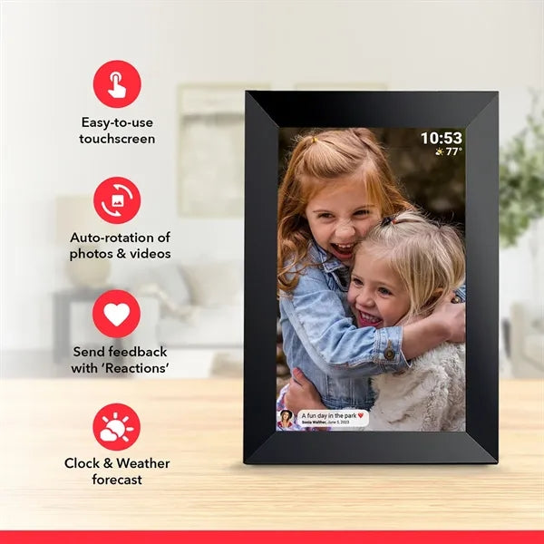 10.1" Frameo WiFi Smart Digital Photo Frame