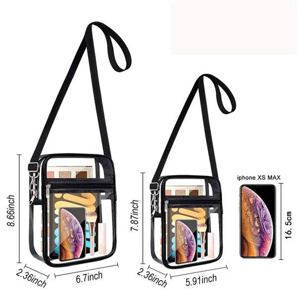 PVC Clear Crossbody Bag
