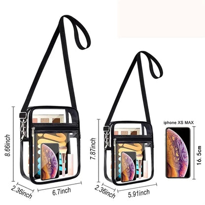 PVC Clear Crossbody Bag