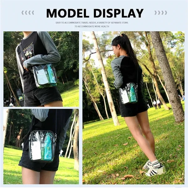 PVC Clear Crossbody Bag
