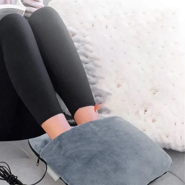 Electric Heated Foot Warmer Pillow