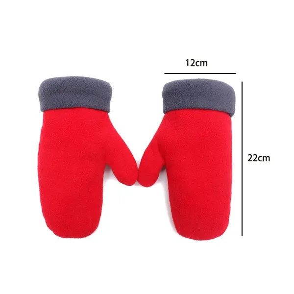Fleece Mittens Warm Winter Gloves for Cold Weather