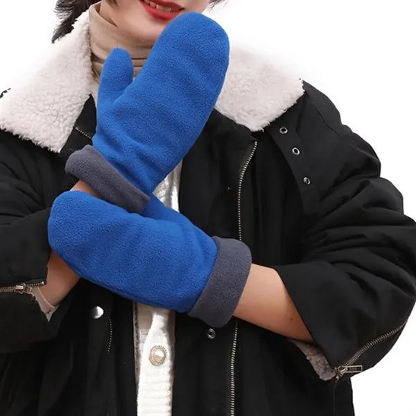 Fleece Mittens Warm Winter Gloves for Cold Weather