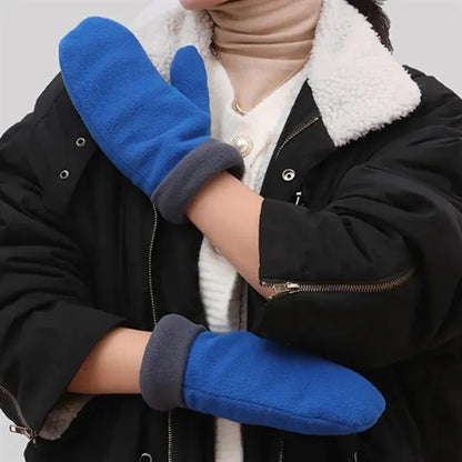 Fleece Mittens Warm Winter Gloves for Cold Weather