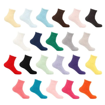 Cozy Fuzzy Socks with Multiple Color Options