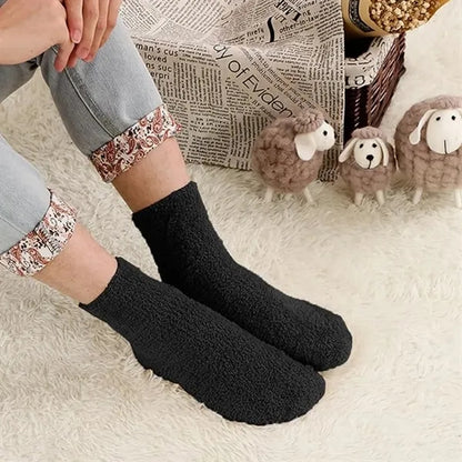 Cozy Fuzzy Socks with Multiple Color Options
