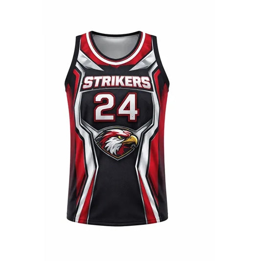 Men's Sublimated 160G Birdseye Mesh Basketball Jersey