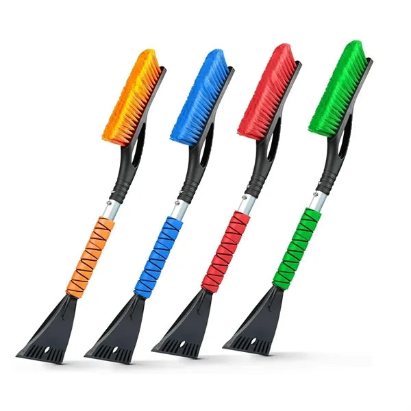 Car Snow Brush with Ice Scraper and Foam Grip