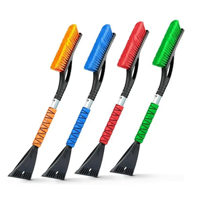 Car Snow Brush with Ice Scraper and Foam Grip