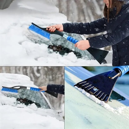 Car Snow Brush with Ice Scraper and Foam Grip
