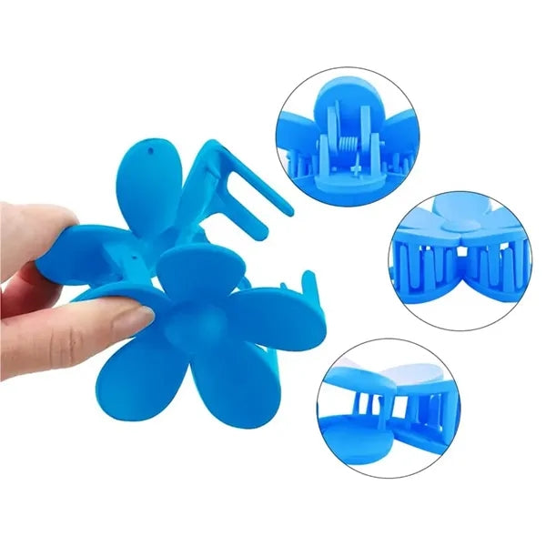 Flower Hair Claw Clip in Assorted Colors