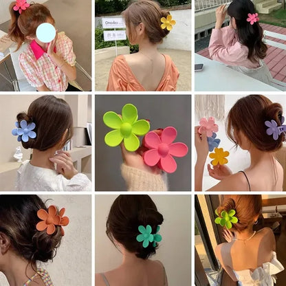 Flower Hair Claw Clip in Assorted Colors