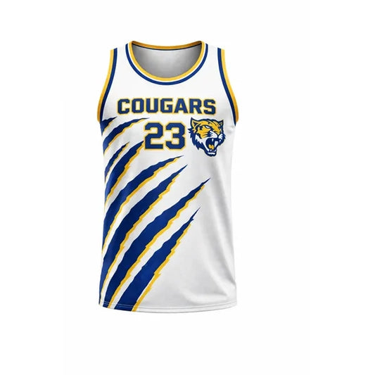 Unisex Sublimated Basketball 100G Jersey Lightweight