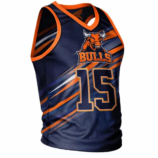 Unisex Full Color Basketball Butterfly Mesh Jersey