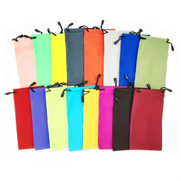 Multi-Function Microfiber Drawstring Pouch for Eyeglasses
