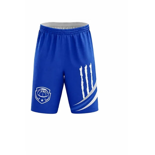 Sublimated Standard Length Basketball Shorts 160G
