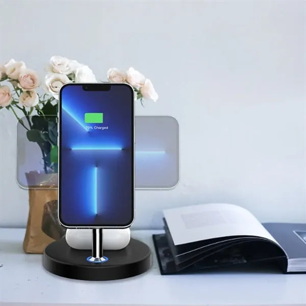 3 in 1 Magnetic Wireless Charger Stand