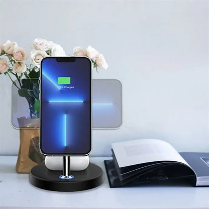 3 in 1 Magnetic Wireless Charger Stand