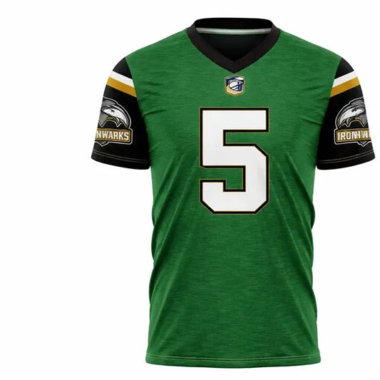 Men's Lightweight Sublimated Football Fanwear Jersey Style