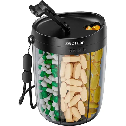 Large Pill Supplement Bottle Organizer