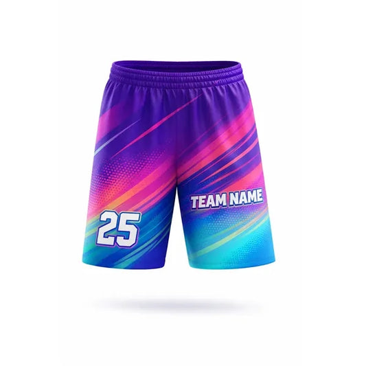 Unisex Short Length Basketball Sublimated Shorts