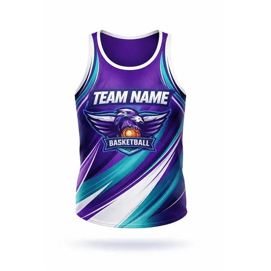 Women's Full Color Basketball Jersey 150G Interlock