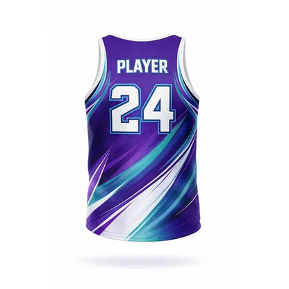 Women's Full Color Basketball Jersey 150G Interlock