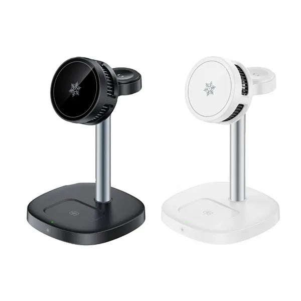 3 in 1 Wireless Charger Cooling Fast Charging Station