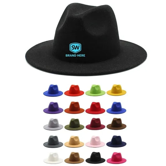 Vintage Wool Felt Jazz Hat