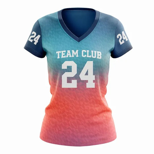 Women's Lightweight Sublimated Football Fanwear Jersey